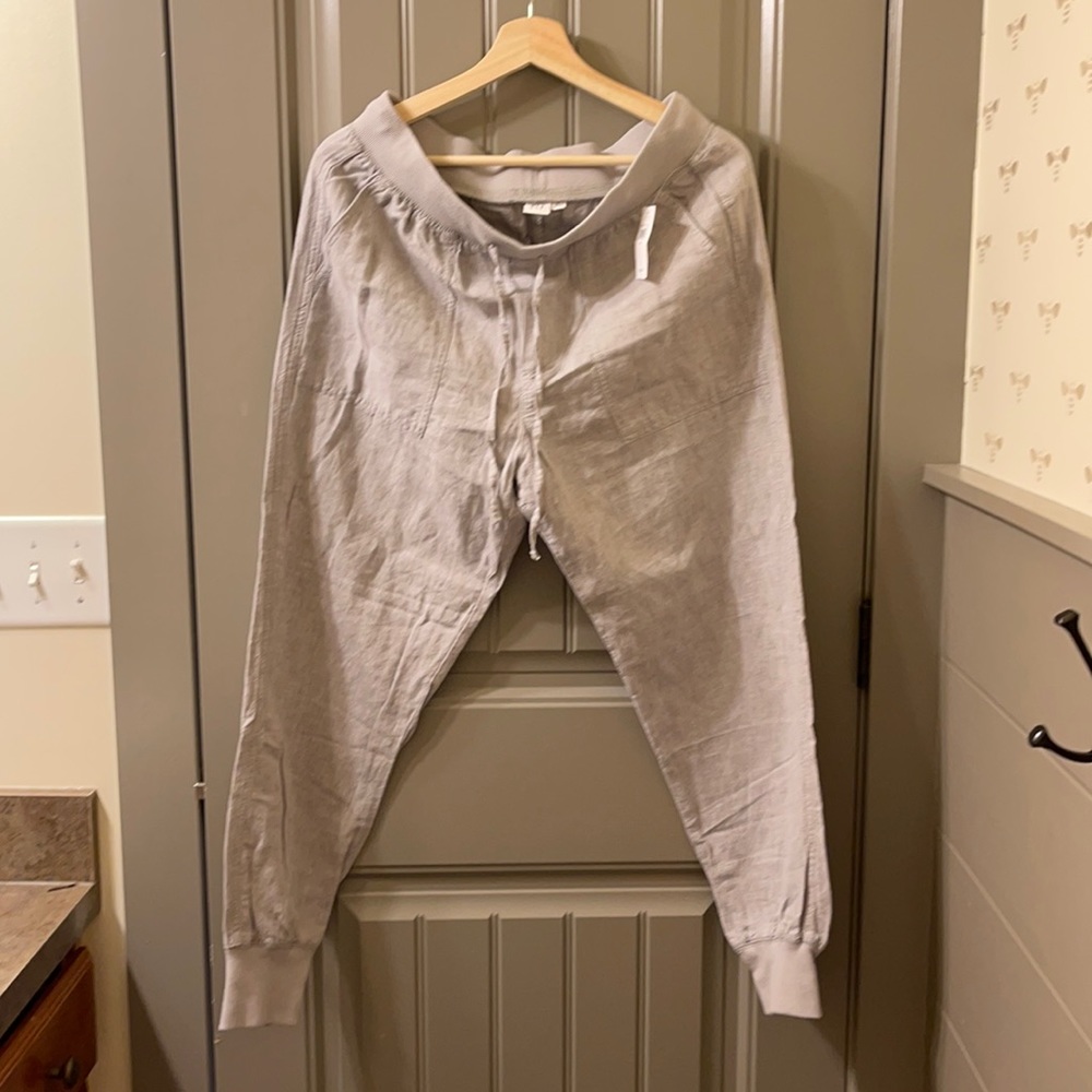 Gap Linen grey joggers